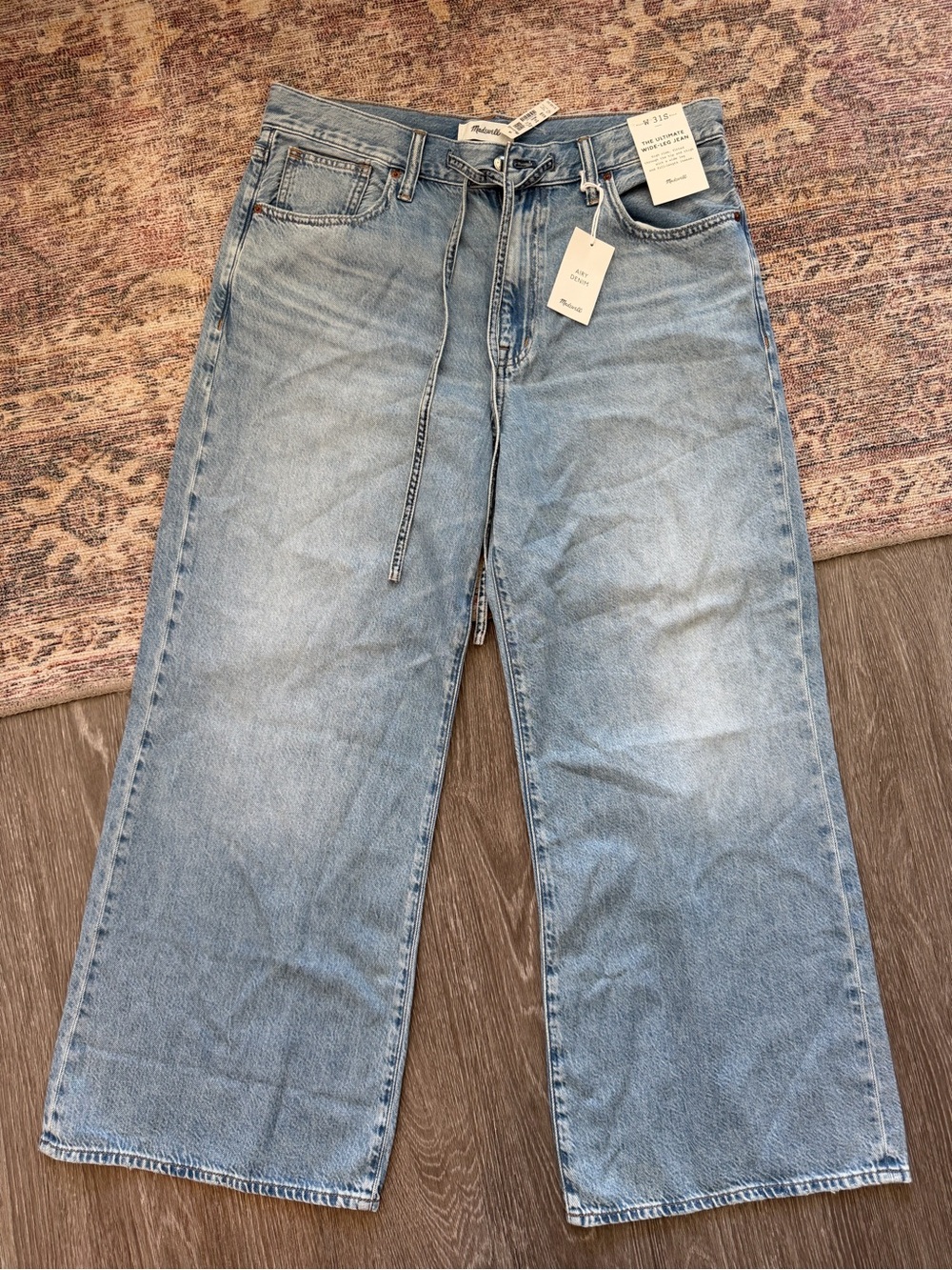 NWT Madewell The Ultimate Wide-Leg Jean